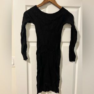 Dynamite black knitted dress - XS